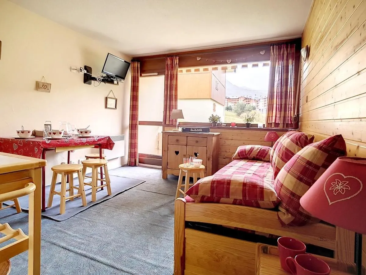 Studio Cabine A Les Belleville, Proche Des Pistes, Balcon, Parking, Ideal Pour 4 Personnes - Fr-1-344-863 Saint-Martin-de-Belleville 0*,  France